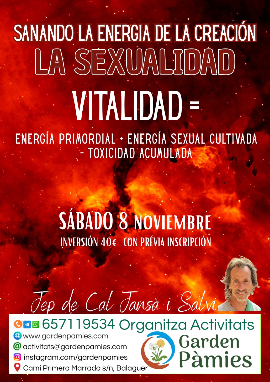 Sanando la Energia de la Creación "La sexualidad" 8/11/2025