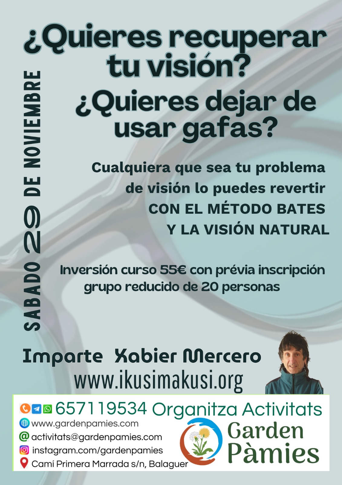 Quieres recuperar tu vision? 29/11/2025